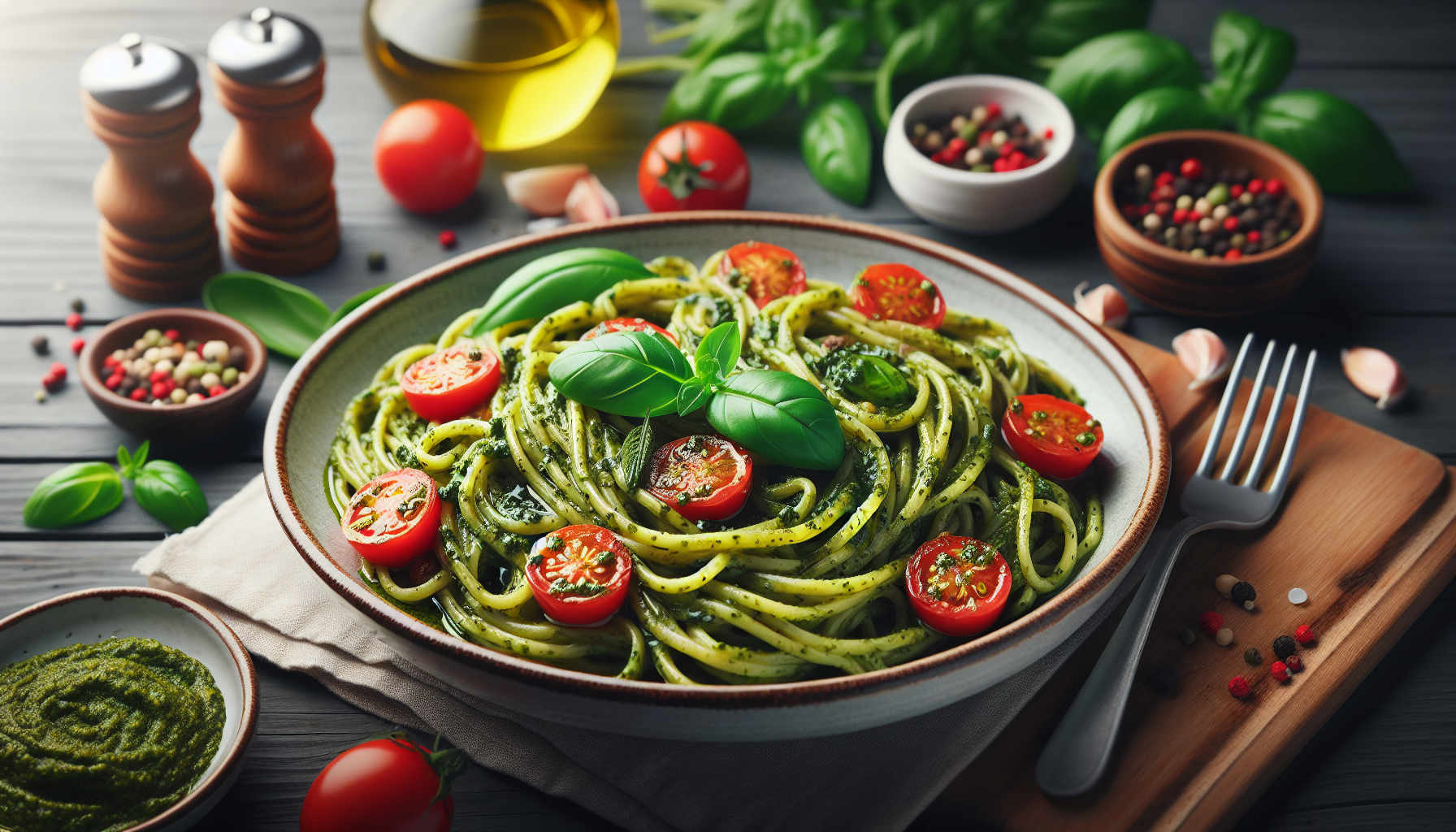 pasta pesto